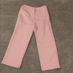 Little pink work pants